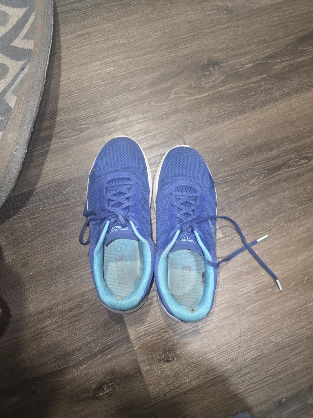 Skechers Go Run Blue Women's Running Shoes Size 6.5