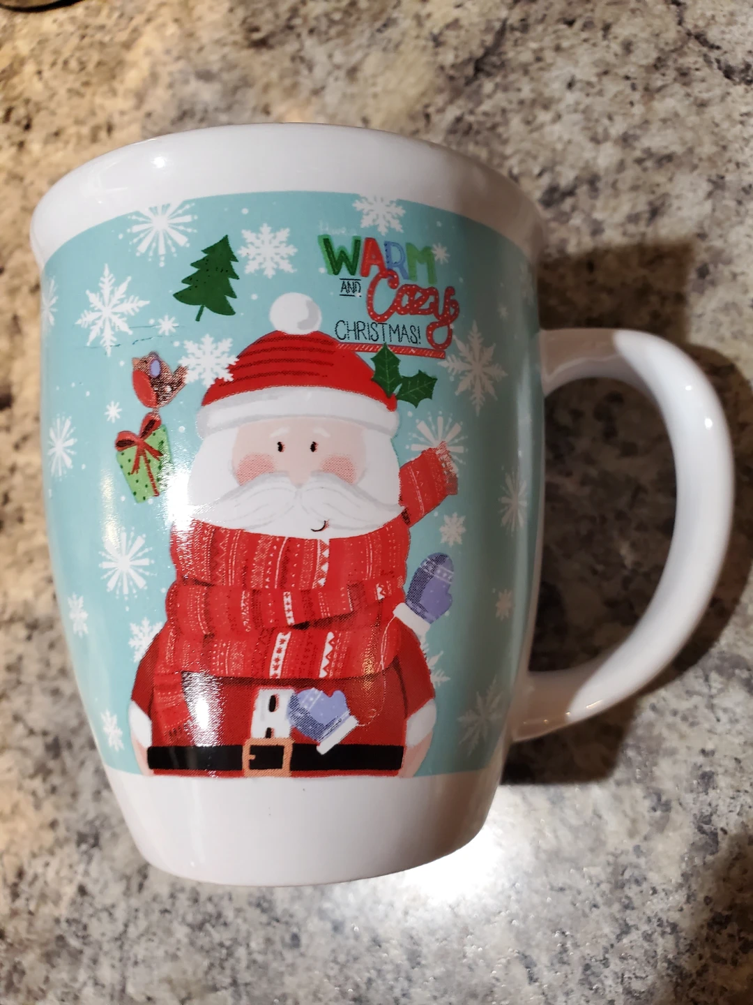 Royal Norfolk Santa "Warm and Cozy" Christmas Mug