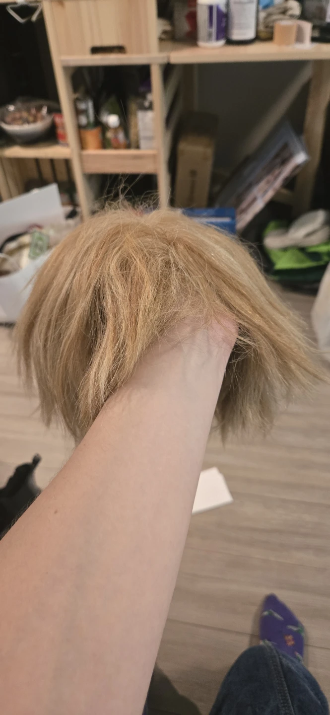 Blonde wig for costumes -worn once - photo 2