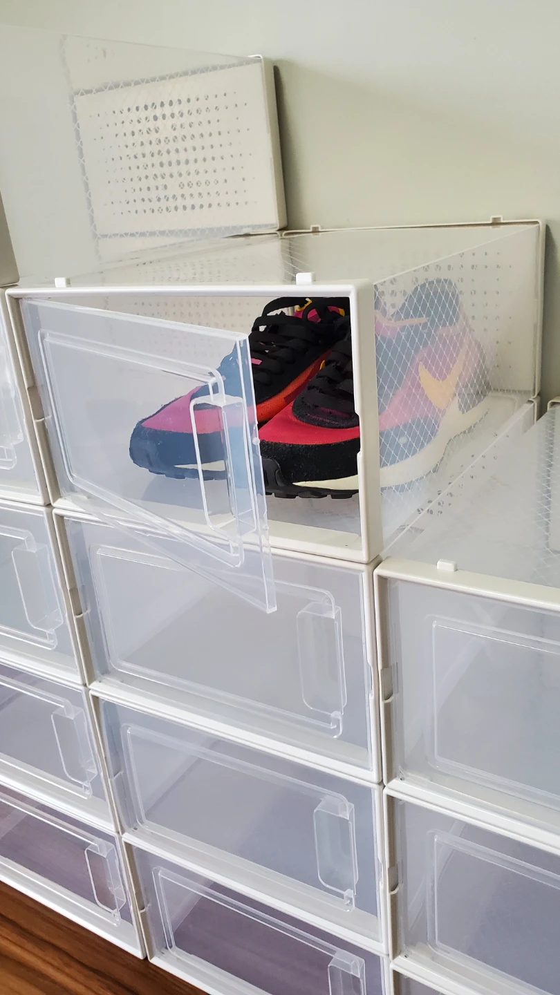 12-pack White Stackable Shoe Storage Boxes *new - photo 4