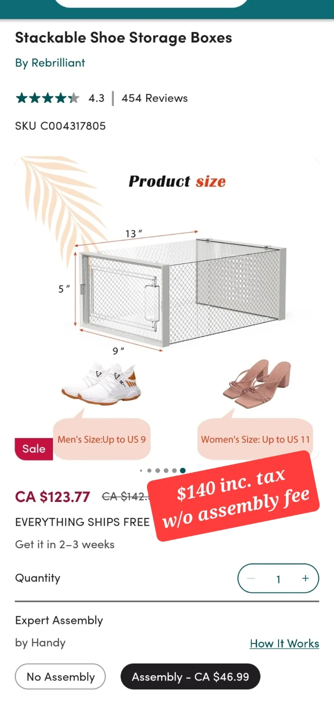12-pack White Stackable Shoe Storage Boxes *new - photo 5
