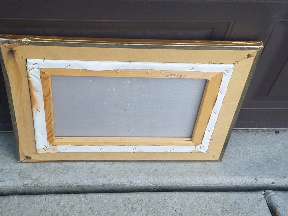 Framed Floral oil  Painting - photo 2