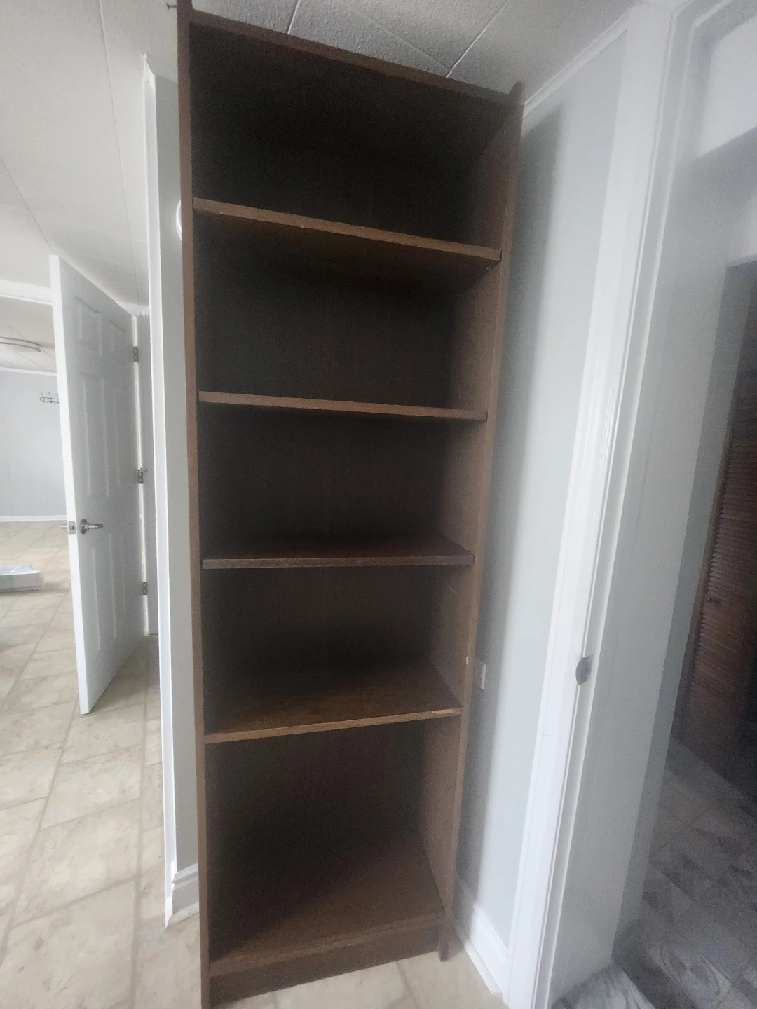 Dark Wood Bookshelf - photo 4