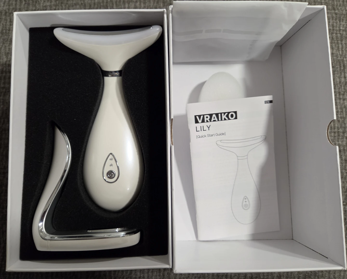 Vraiko Lily Neck and Face Massager