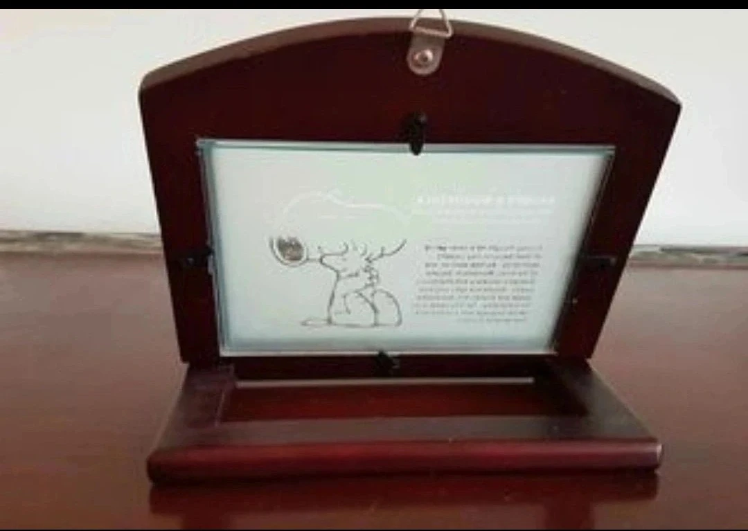 Snoopy & Woodstock Wooden Photo Frame - photo 2