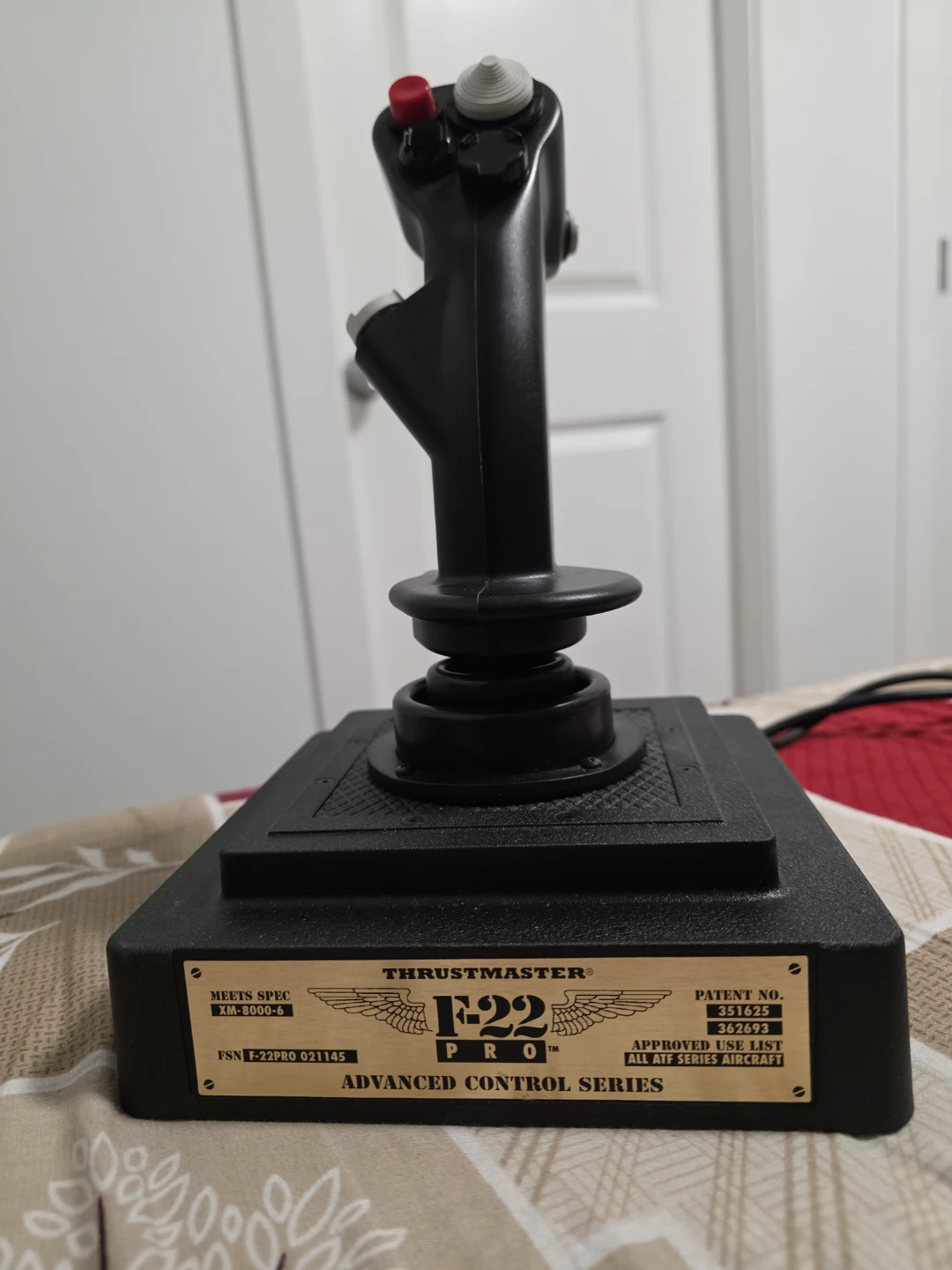 Antique Thrustmaster F-22 PRO Programmable Joystick - photo 3