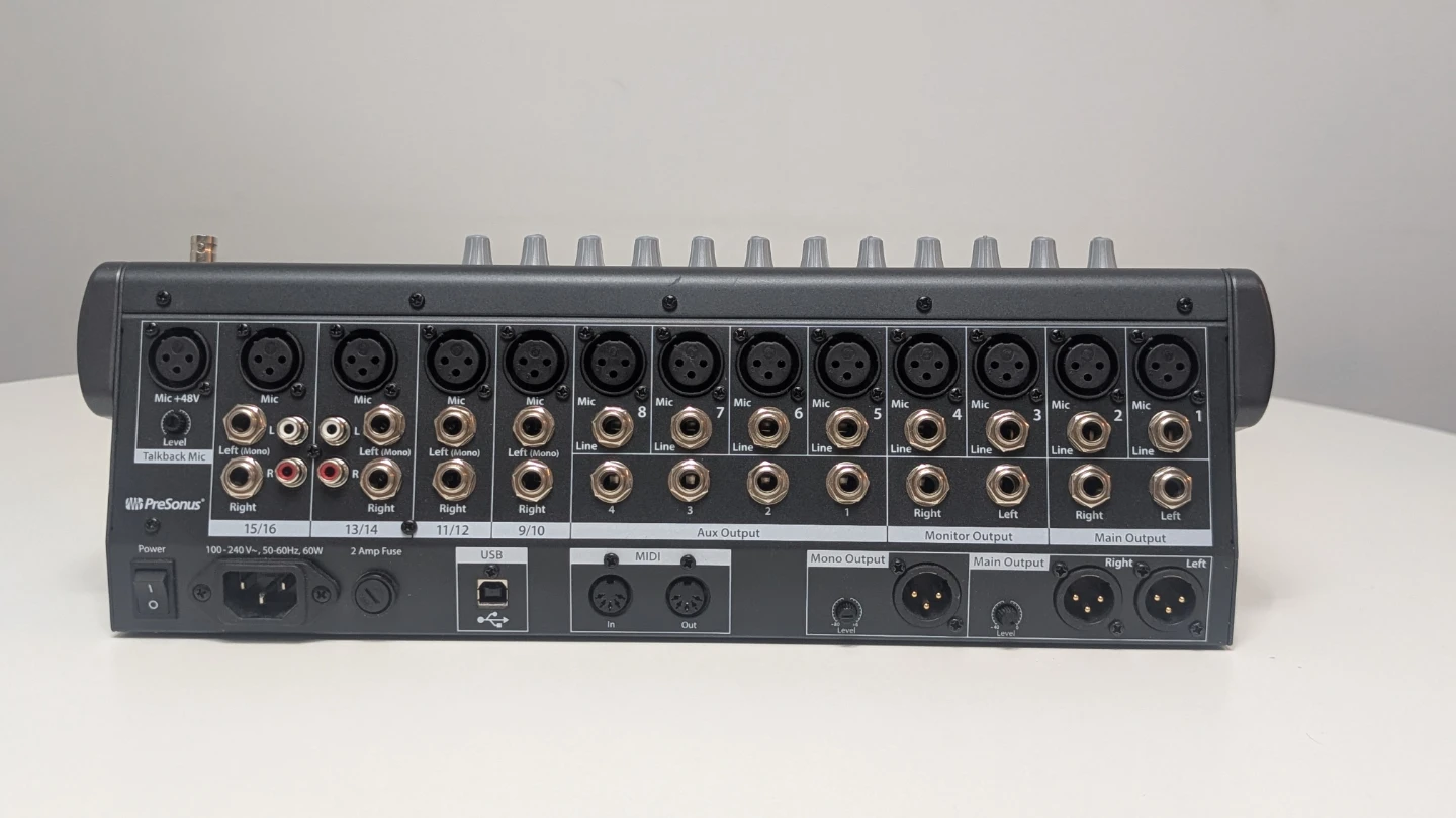 PreSonus StudioLive 16.0.2 mixer - photo 2