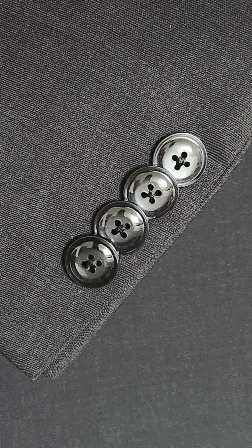 Pal Zileri Charcoal Grey Suit Jacket - photo 3