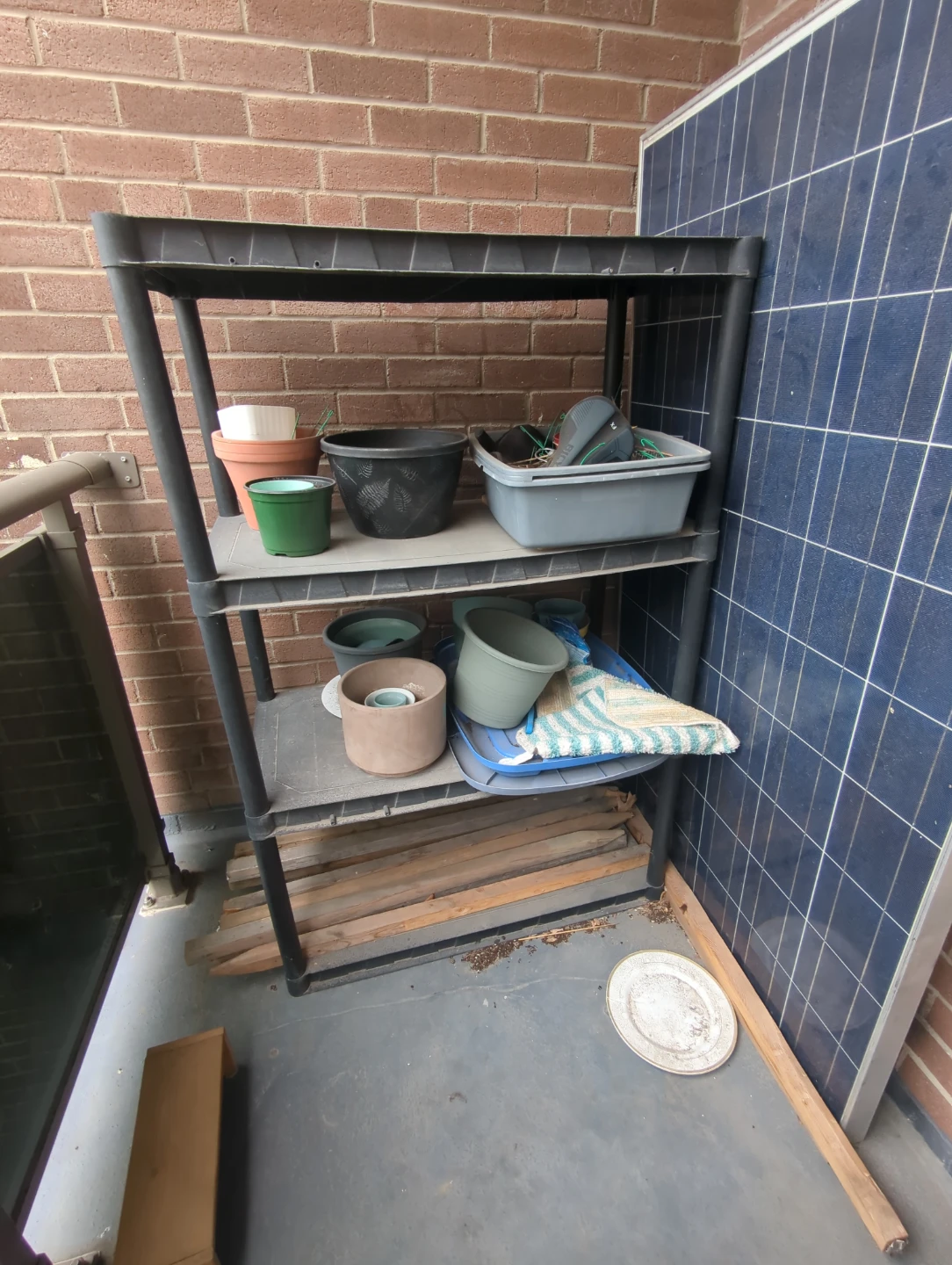 Plastic Shelving Unit