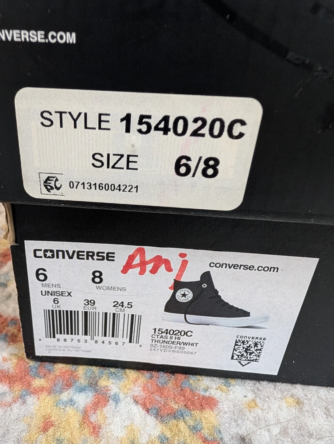 Converse Chuck Taylor All Star II High Top Shoes -  Size 6/8 - photo 2