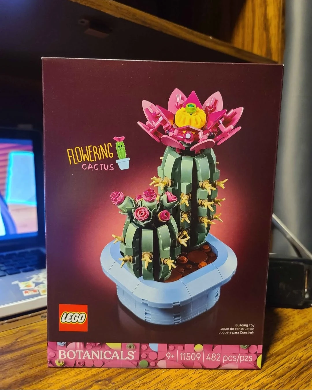 LEGO Botanicals Flowering Cactus Building Set (11509)