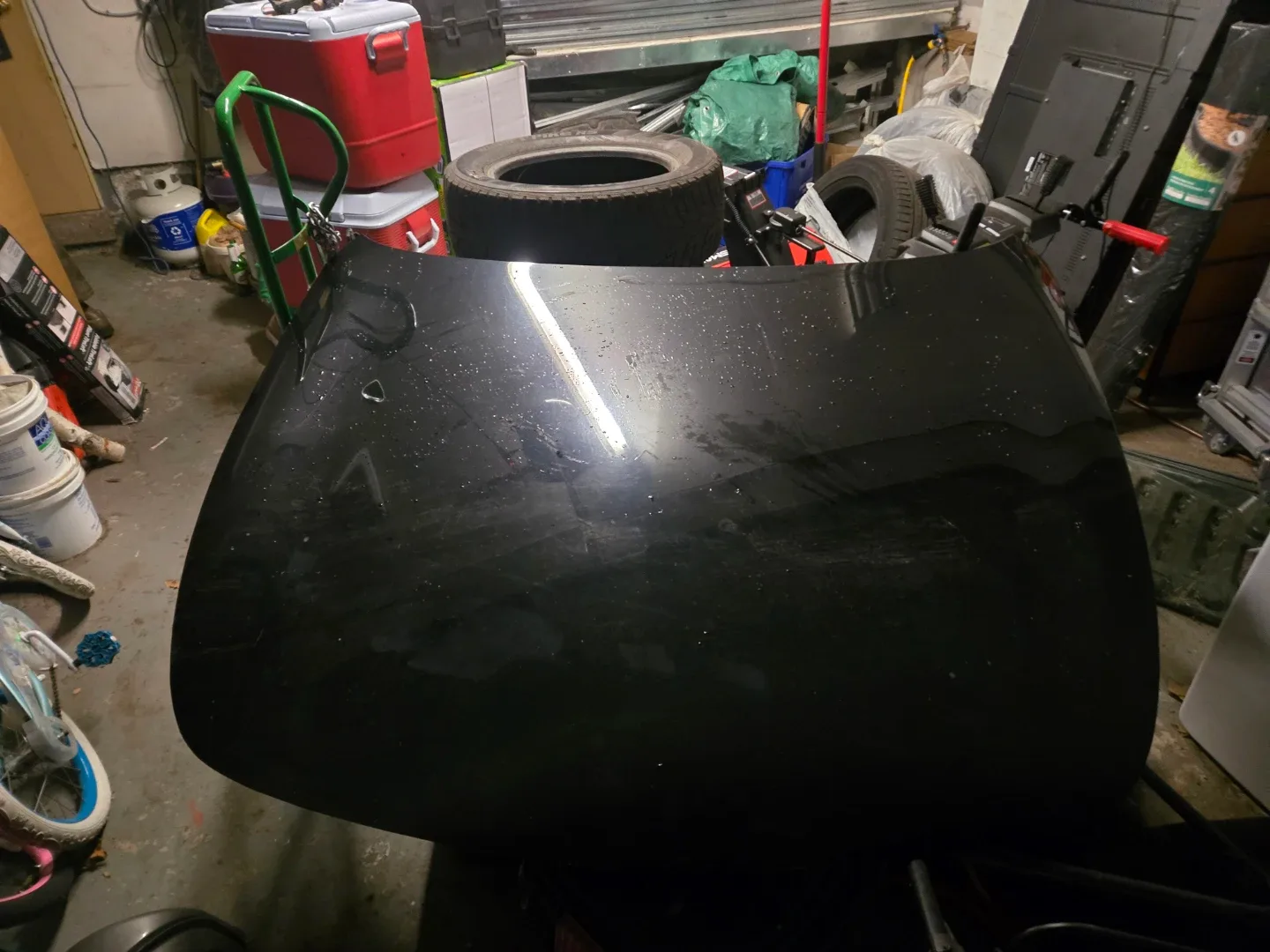 INFINITI G35X 2008 FRONT HOOD - photo 3