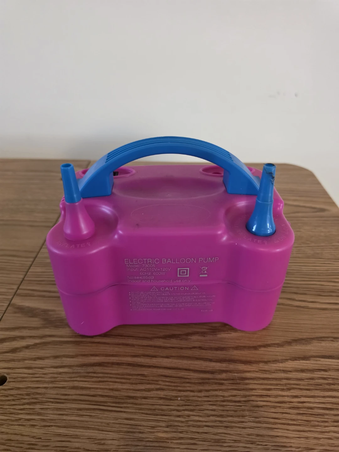 Electric Balloon Pump - Pink and Blue - photo 2