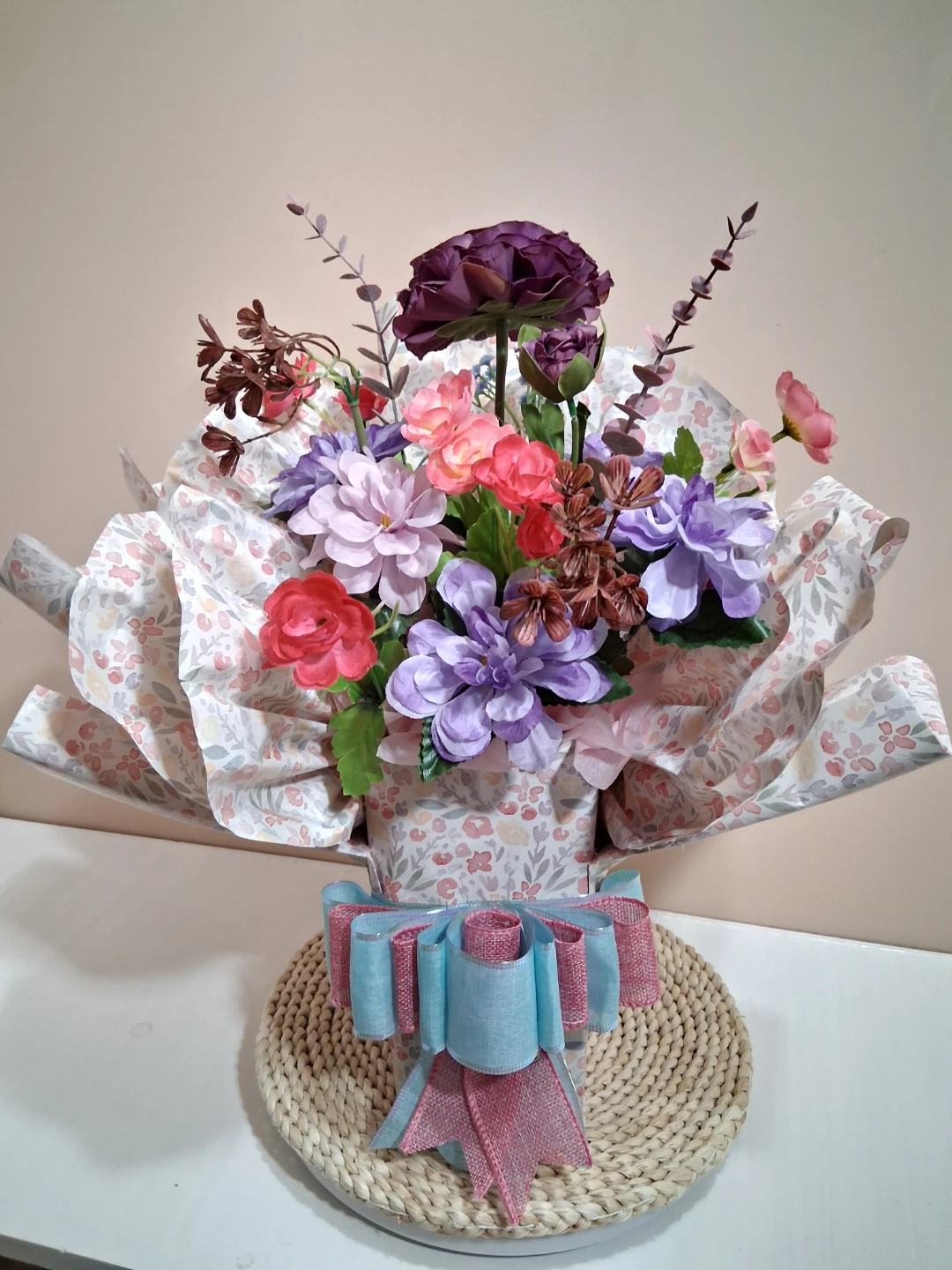 Artificial Flower Bouquet with Butterflies - photo 2