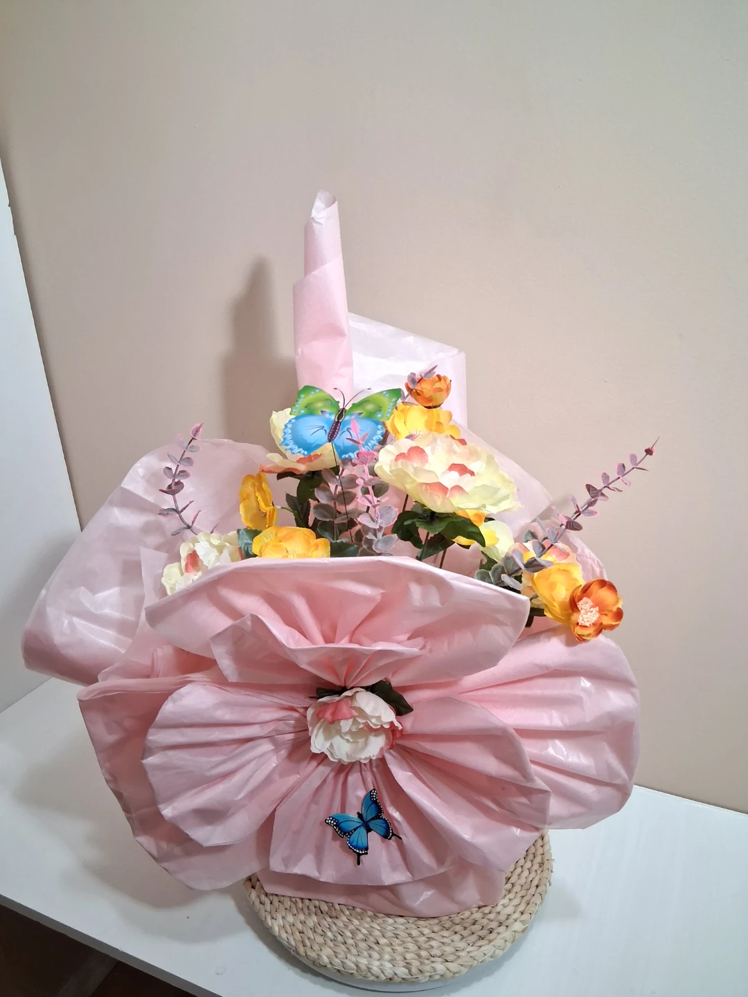 Artificial Flower Bouquet with Butterflies - photo 5