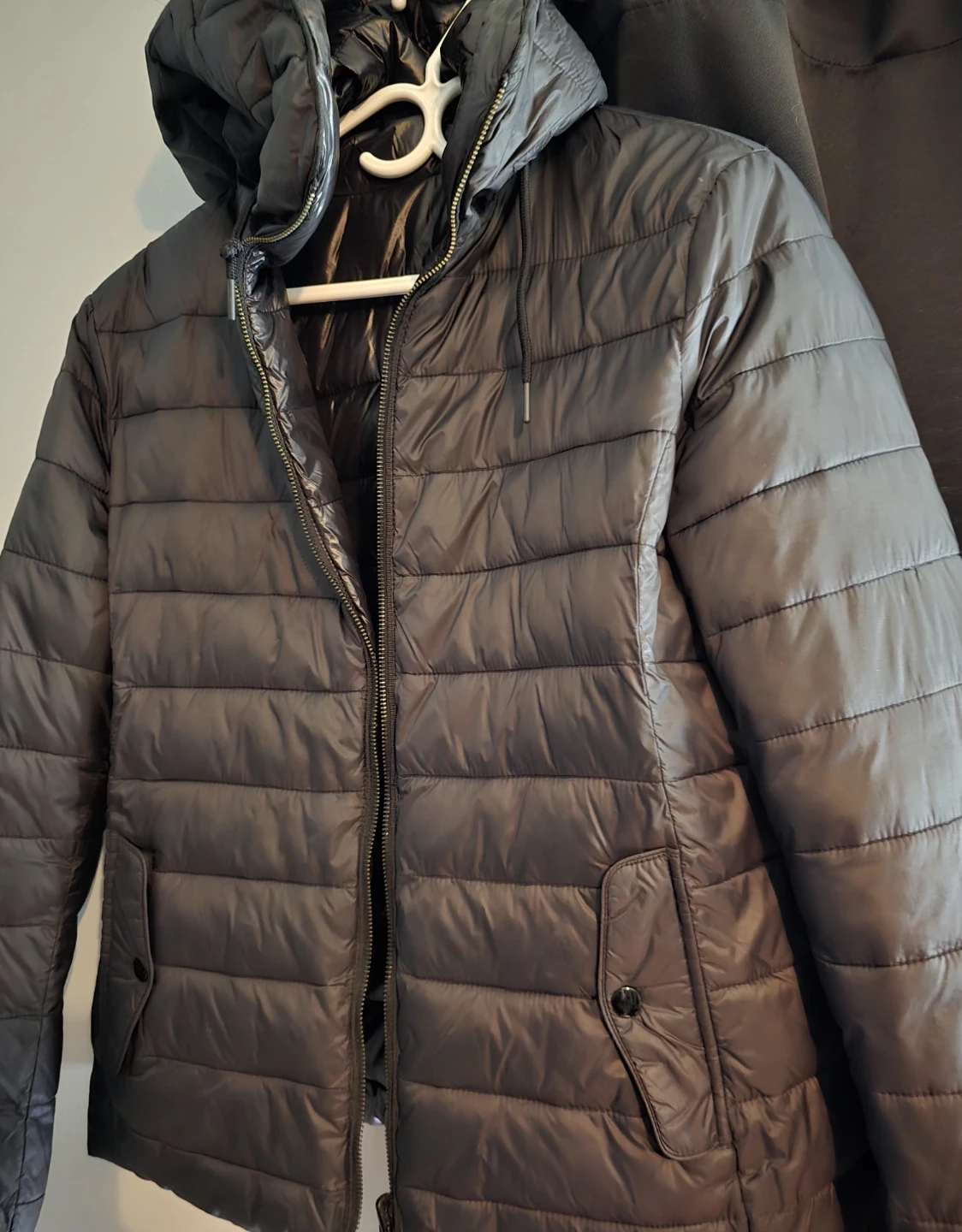 Zara Puffer Jacket with Hood