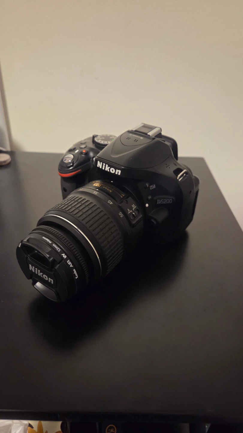 Nikon D5200 DSLR Camera with 18-55mm Lens