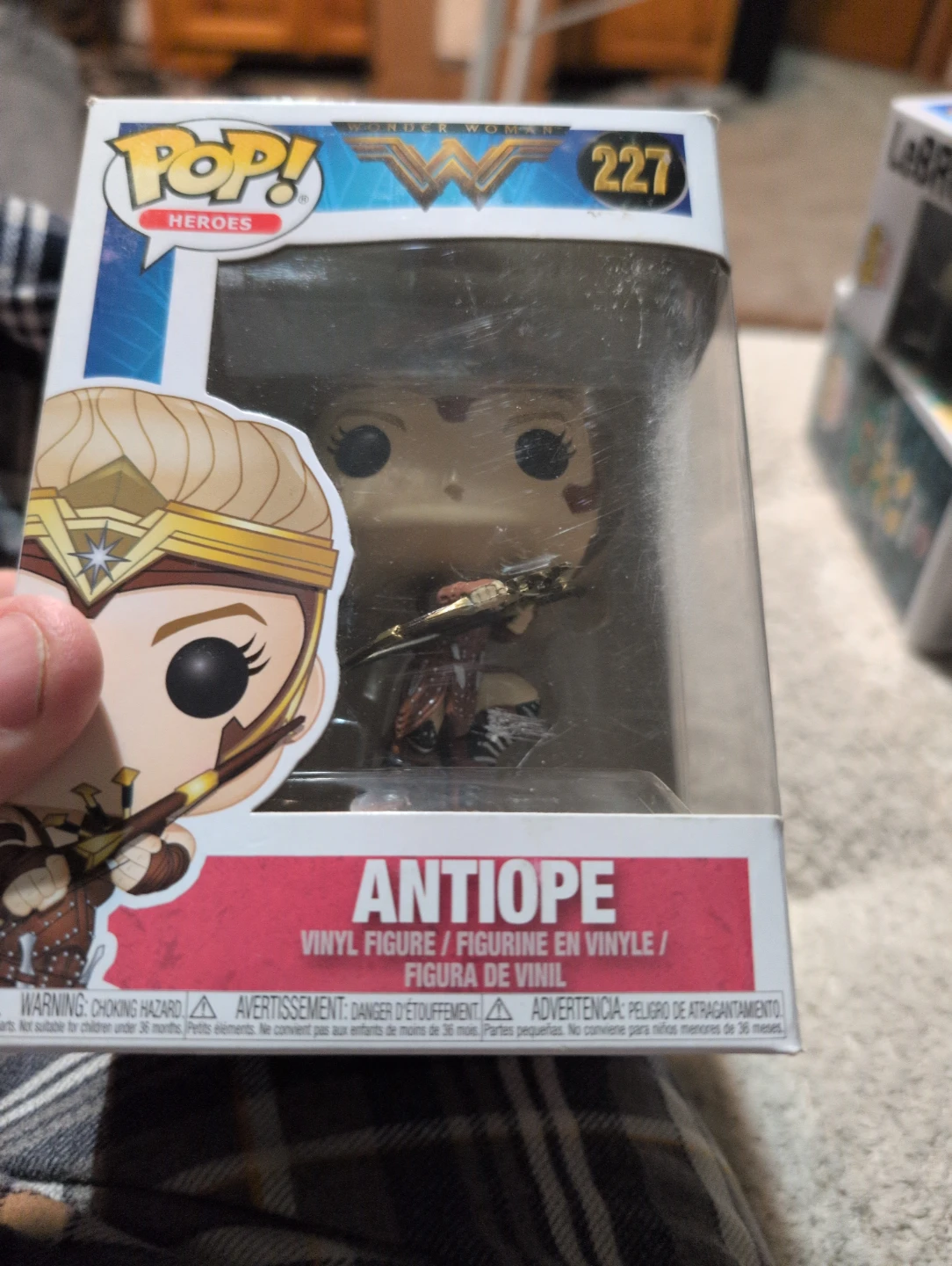 Funko Pop! Wonder Woman Antiope #227 Vinyl Figure