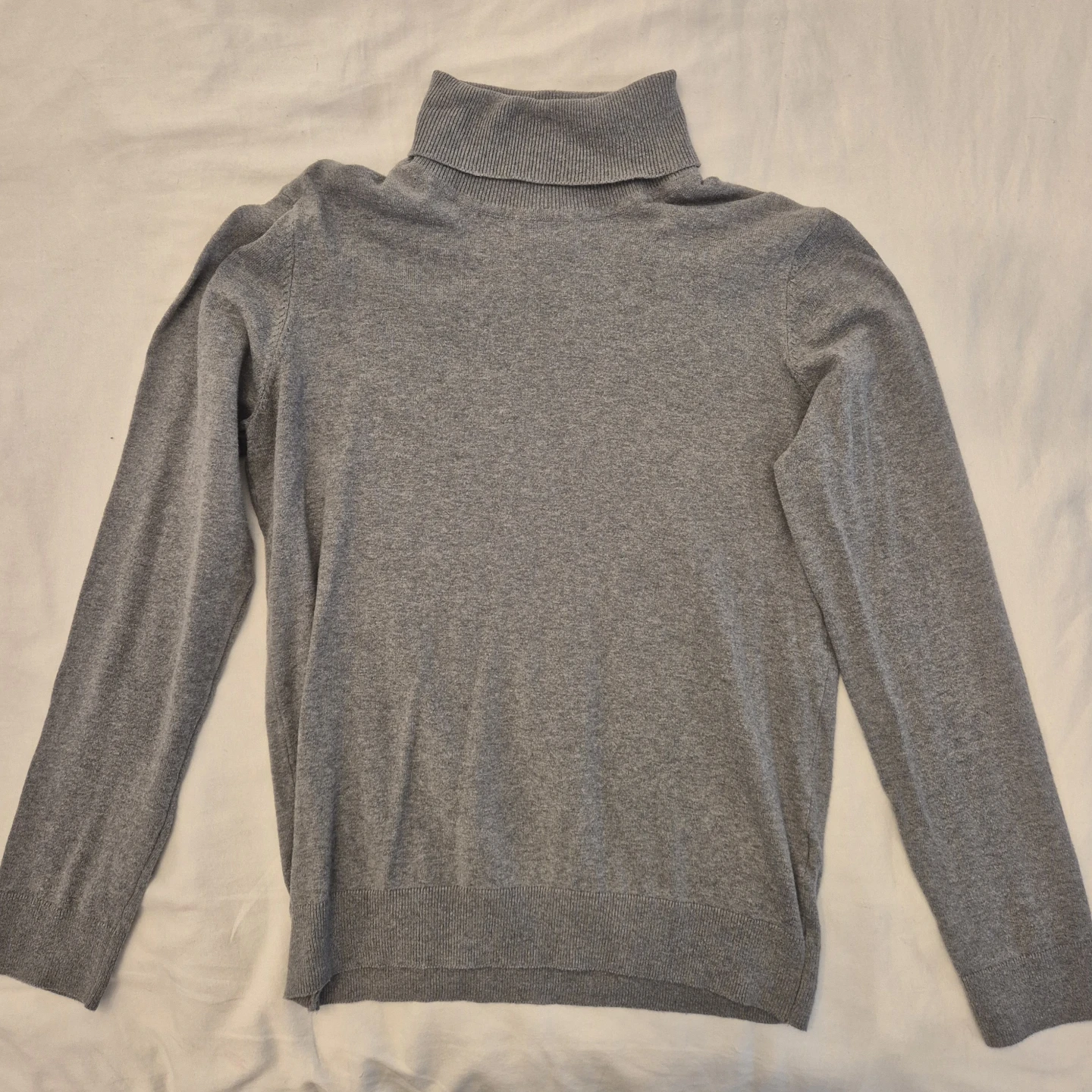 Sinsay Men's Collection Grey Turtleneck Sweater - Size M