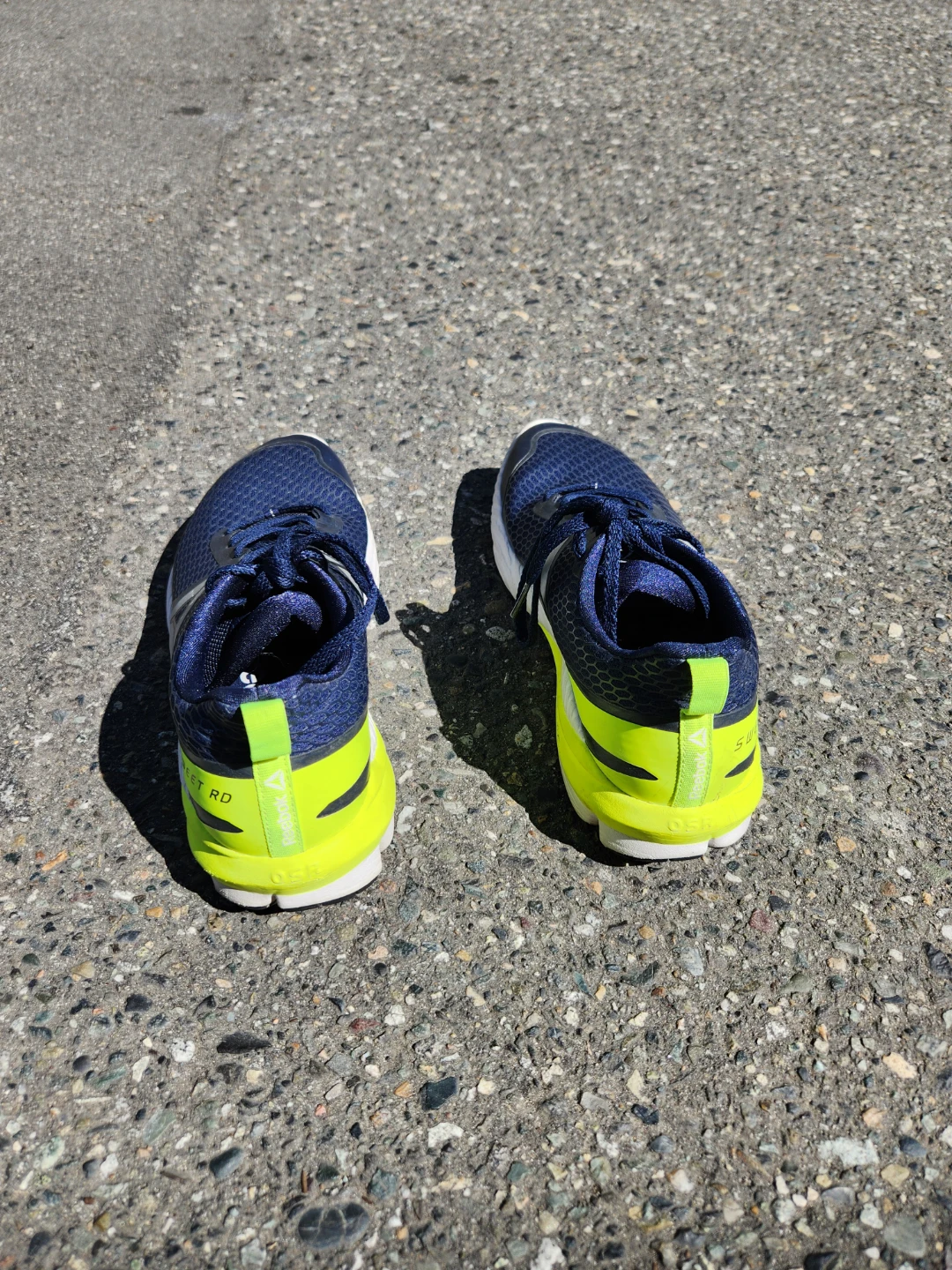 Reebok Running Shoes - Blue/Neon Yellow - photo 4