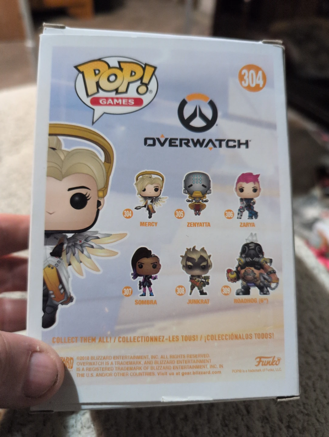 Funko Pop! Games Overwatch Mercy Vinyl Figure #304 - photo 2