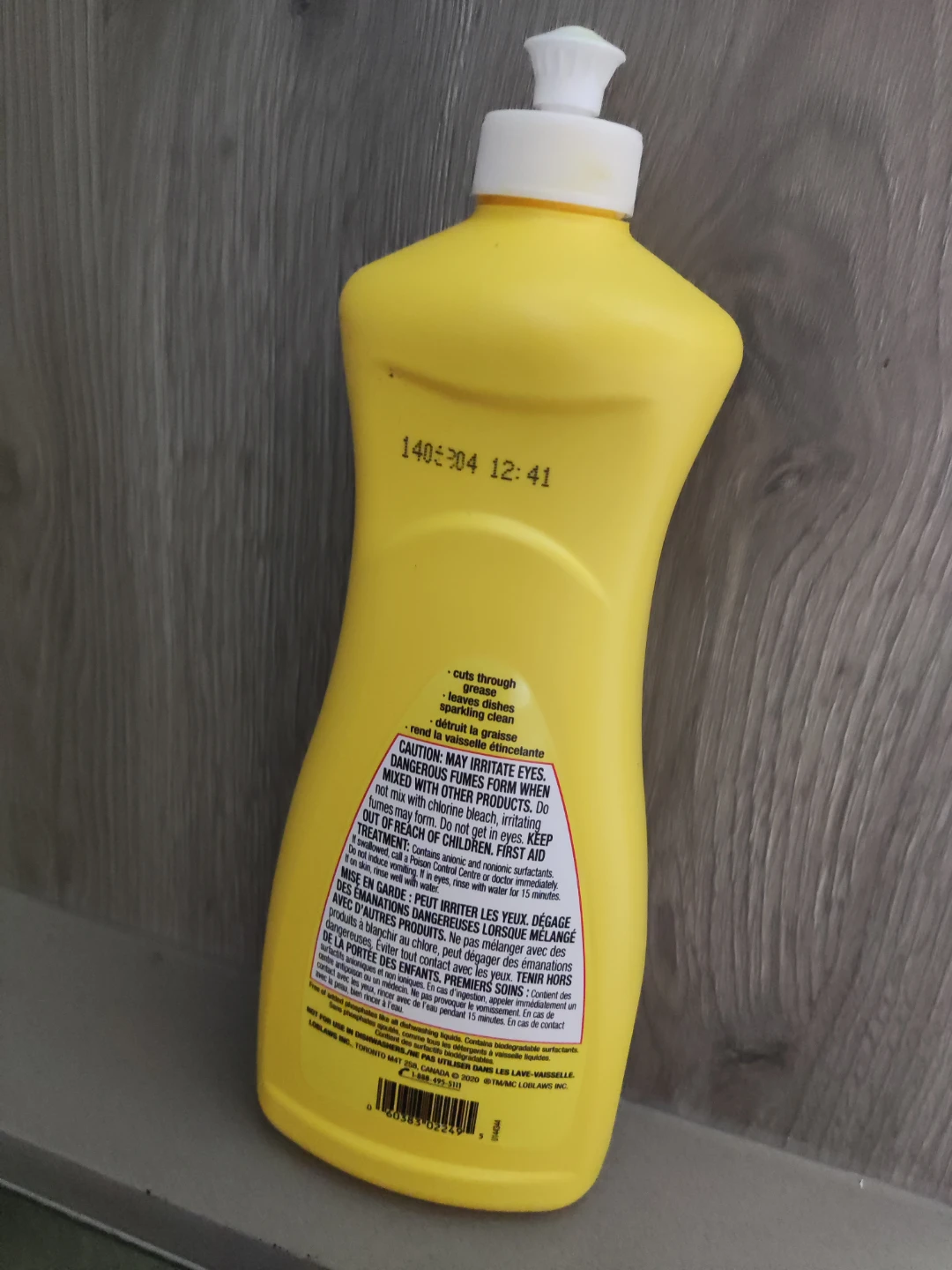 No Name Lemon Fresh Dishwashing Liquid, 800 mL - photo 2