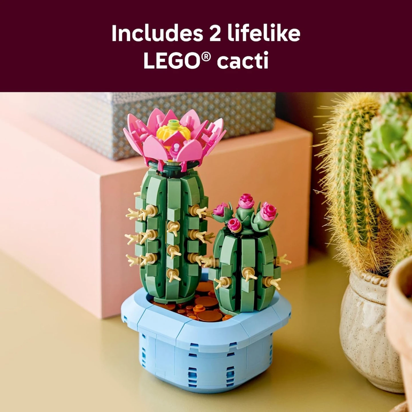 New- LEGO Botanicals Flowering Cactus Building Toy. 11509 series - photo 4