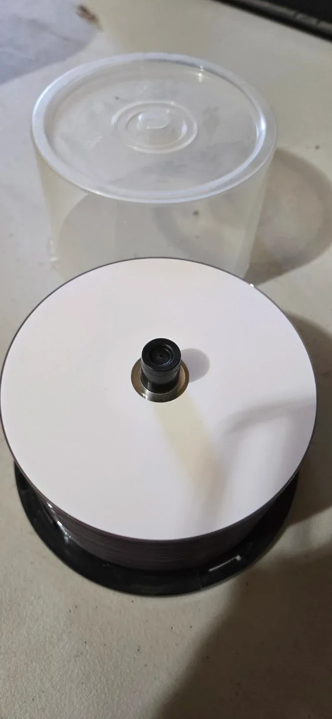 Blank White CD/DVD Spindle
