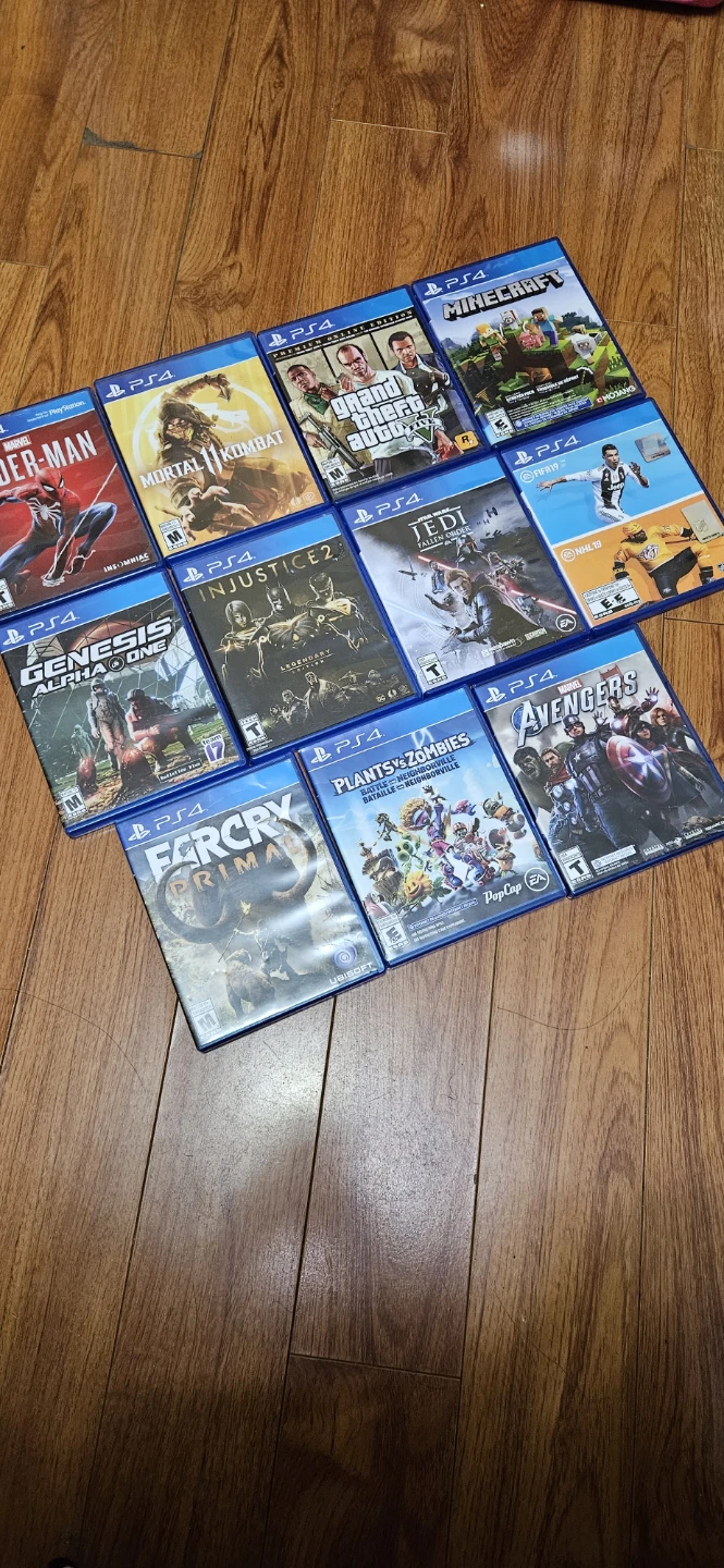 PS4 Games - Minecraft, GTA V, Spider-Man & more