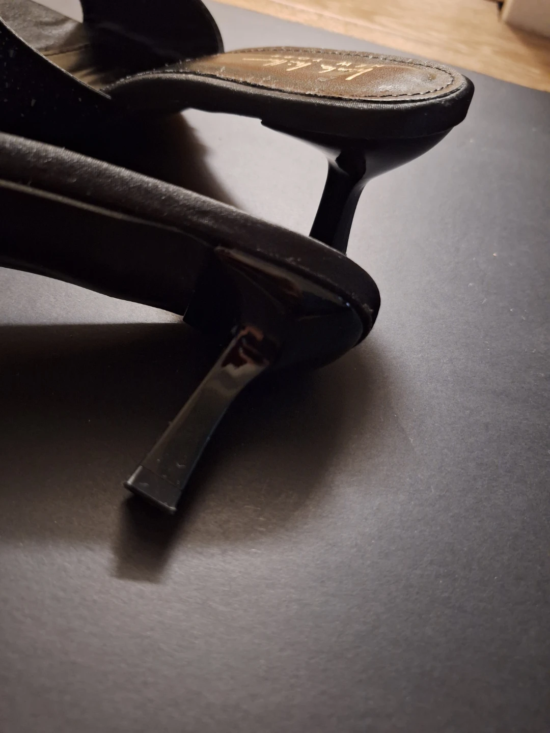 Nicole Miller New York Black Embellished Heeled Mules - photo 4