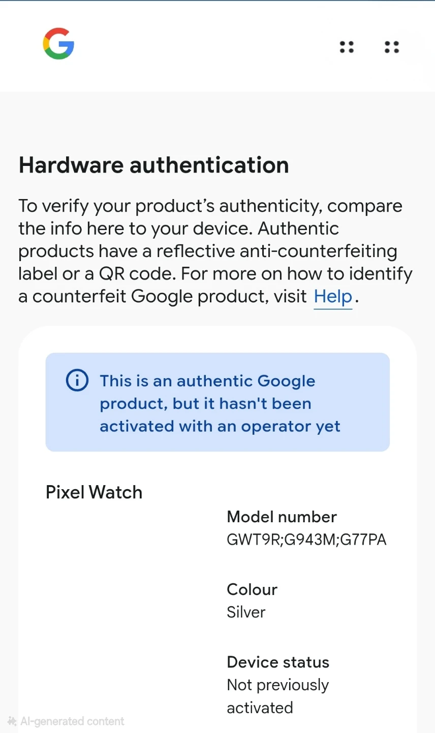 Google Pixel Watch LTE - photo 4