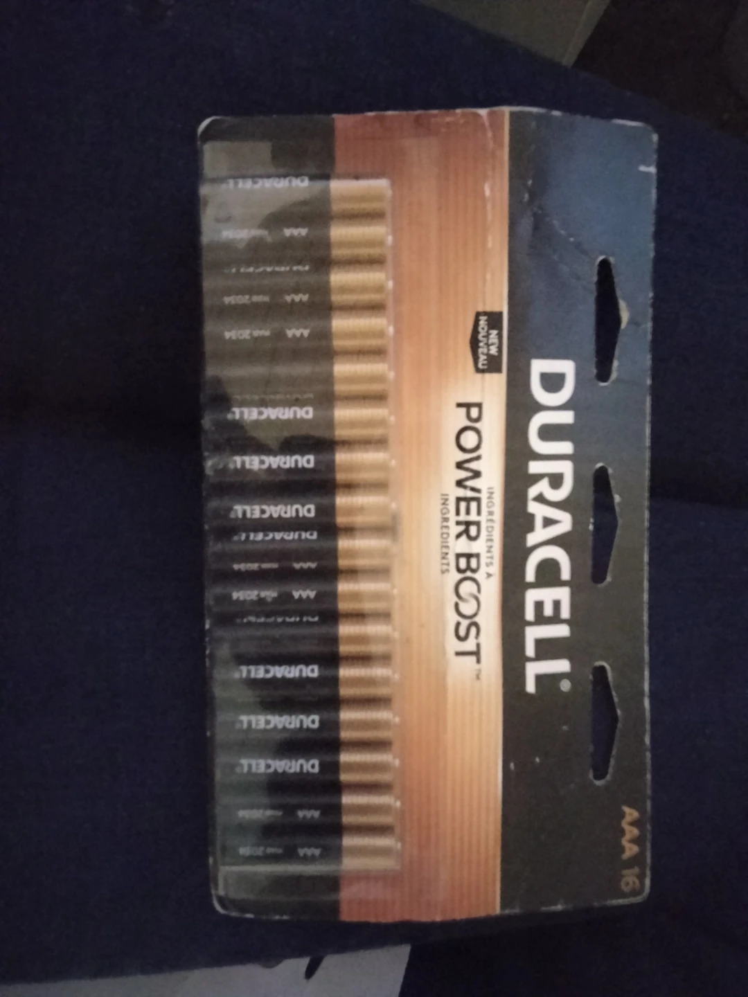 Duracell Power Boost AAA Batteries - 16 Pack