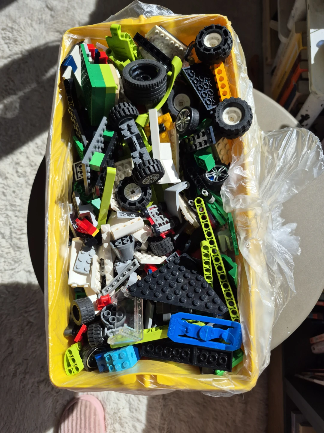 LEGO Storage Box with Assorted Pieces