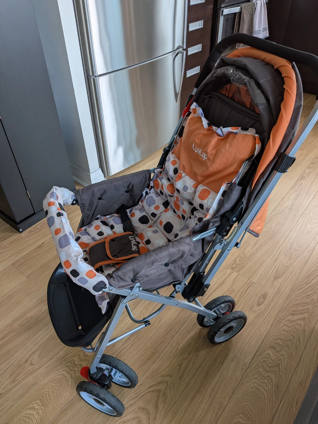LuvLap Stroller Orange/Grey - photo 2