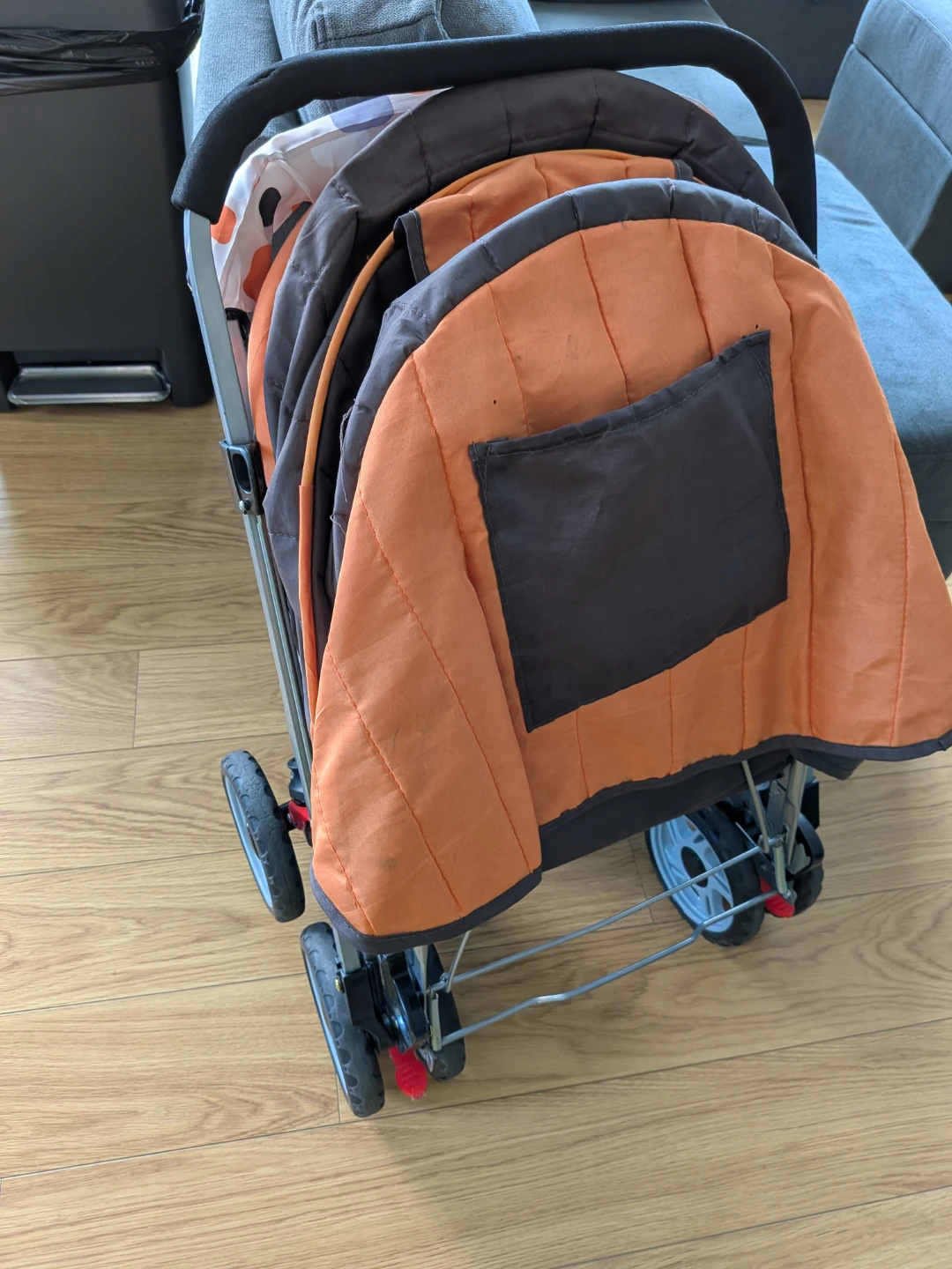 LuvLap Stroller Orange/Grey - photo 4