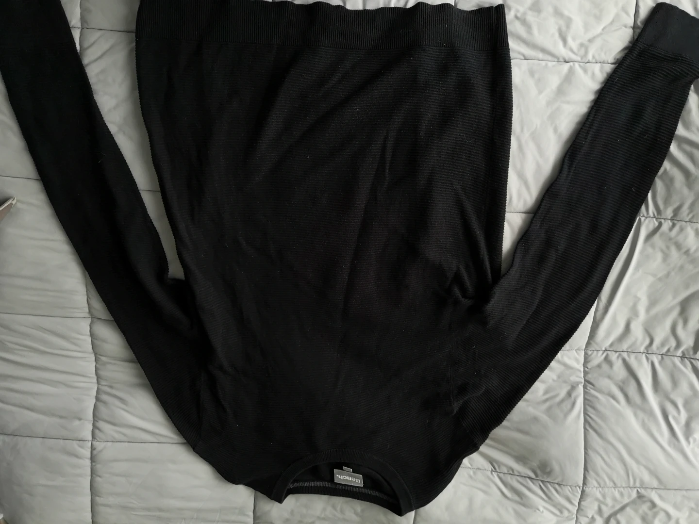 Bench Black Long Sleeve Sweater Size L
