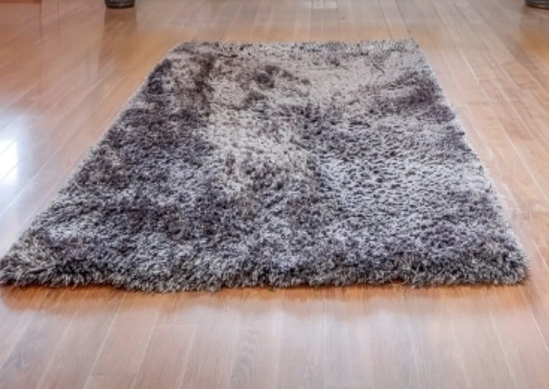 Cozy Shaggy Rug 4' x 6' Dark Brown available. Fixed price.