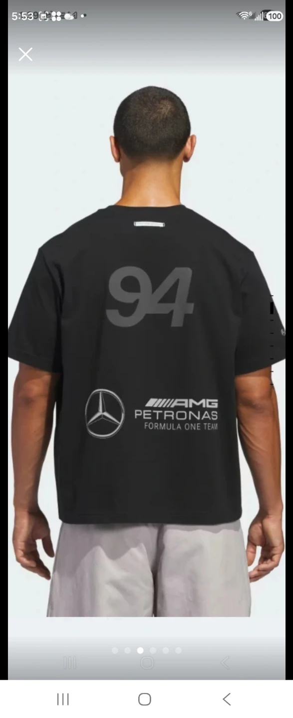 Adidas AMG Petronas Formula 1 T-Shirt - photo 4