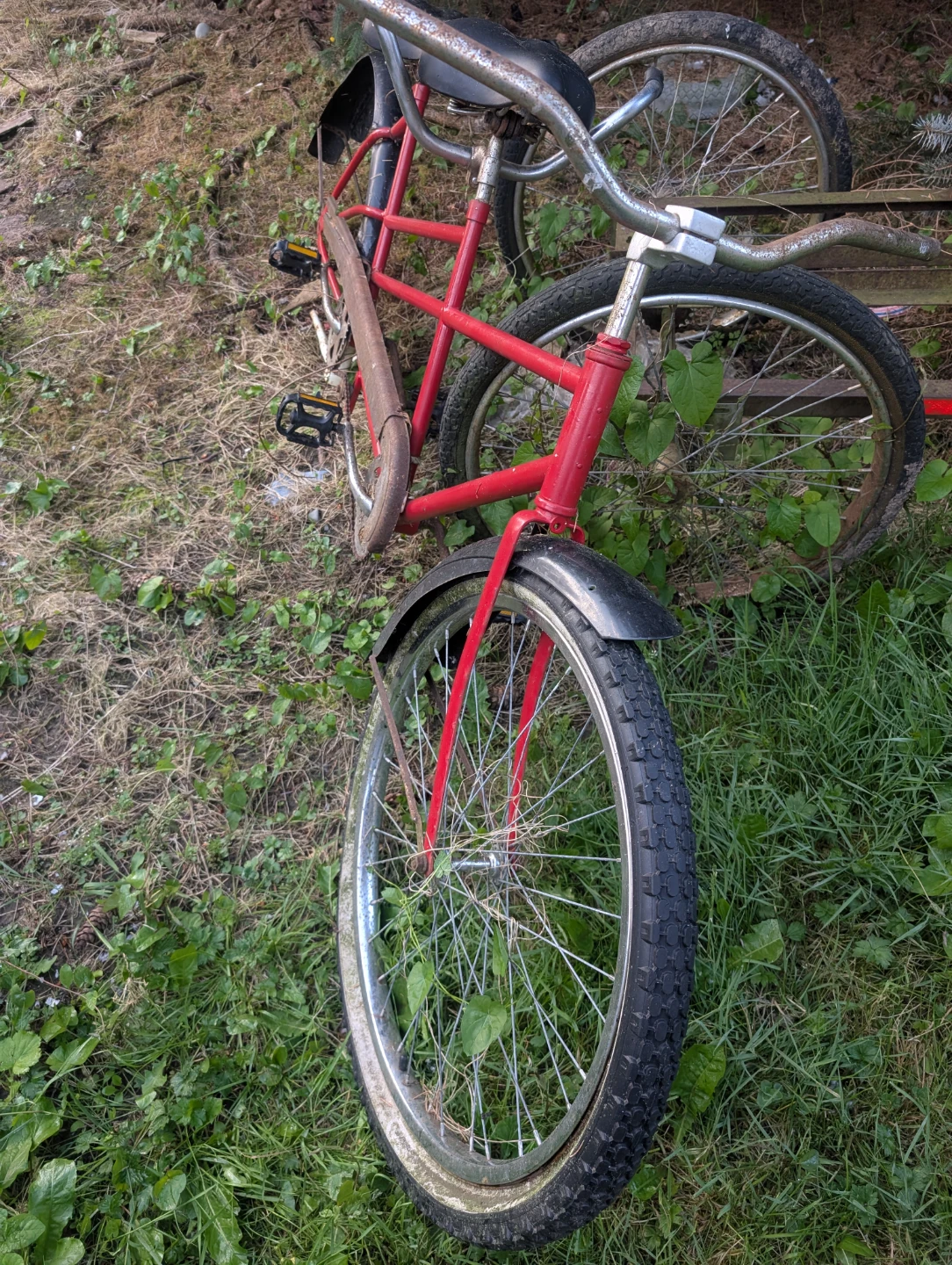 Red Tandem Bicycle - photo 4