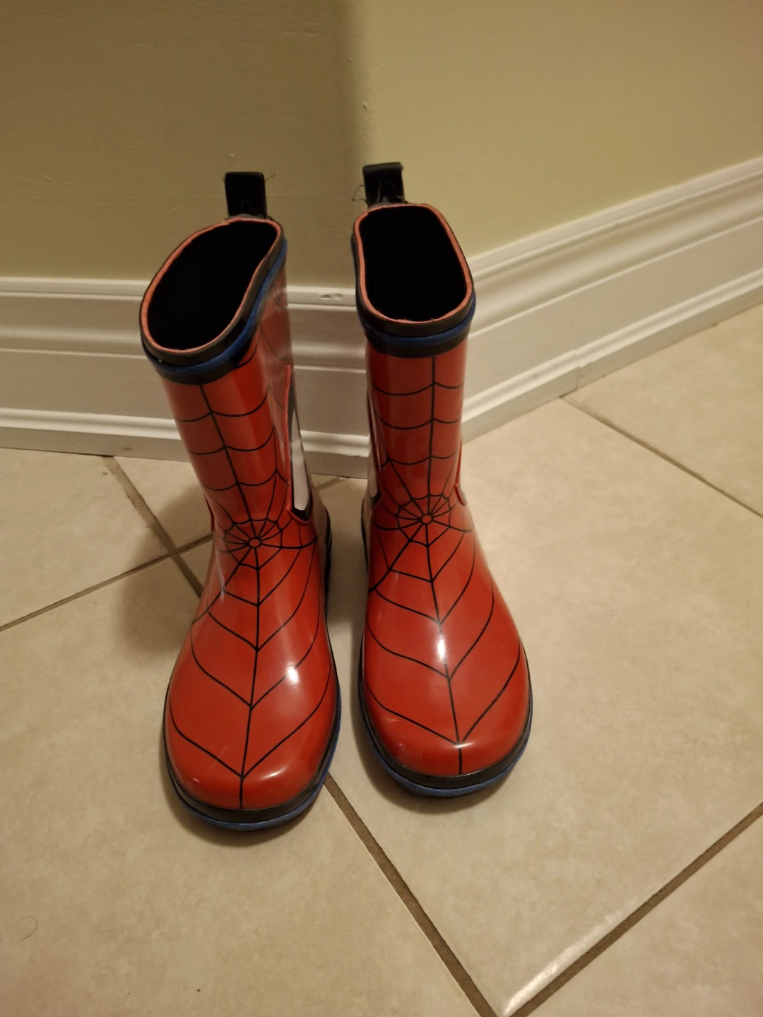 Kids Spiderman Rain Boots