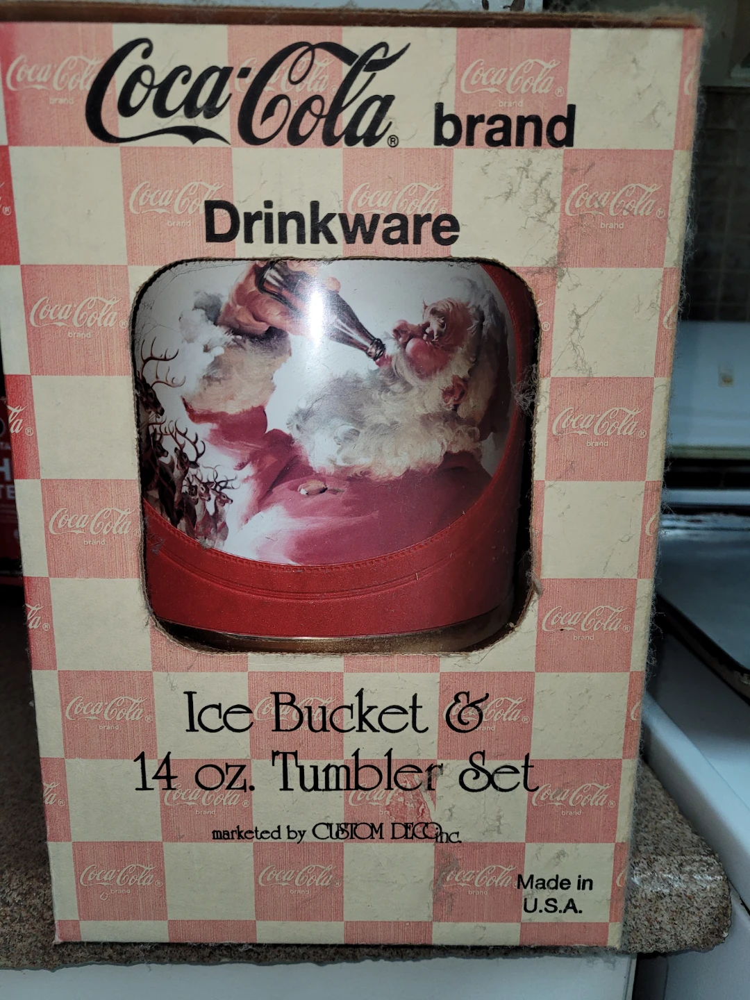 Coca-Cola Ice Bucket & 14 oz. Tumbler Set