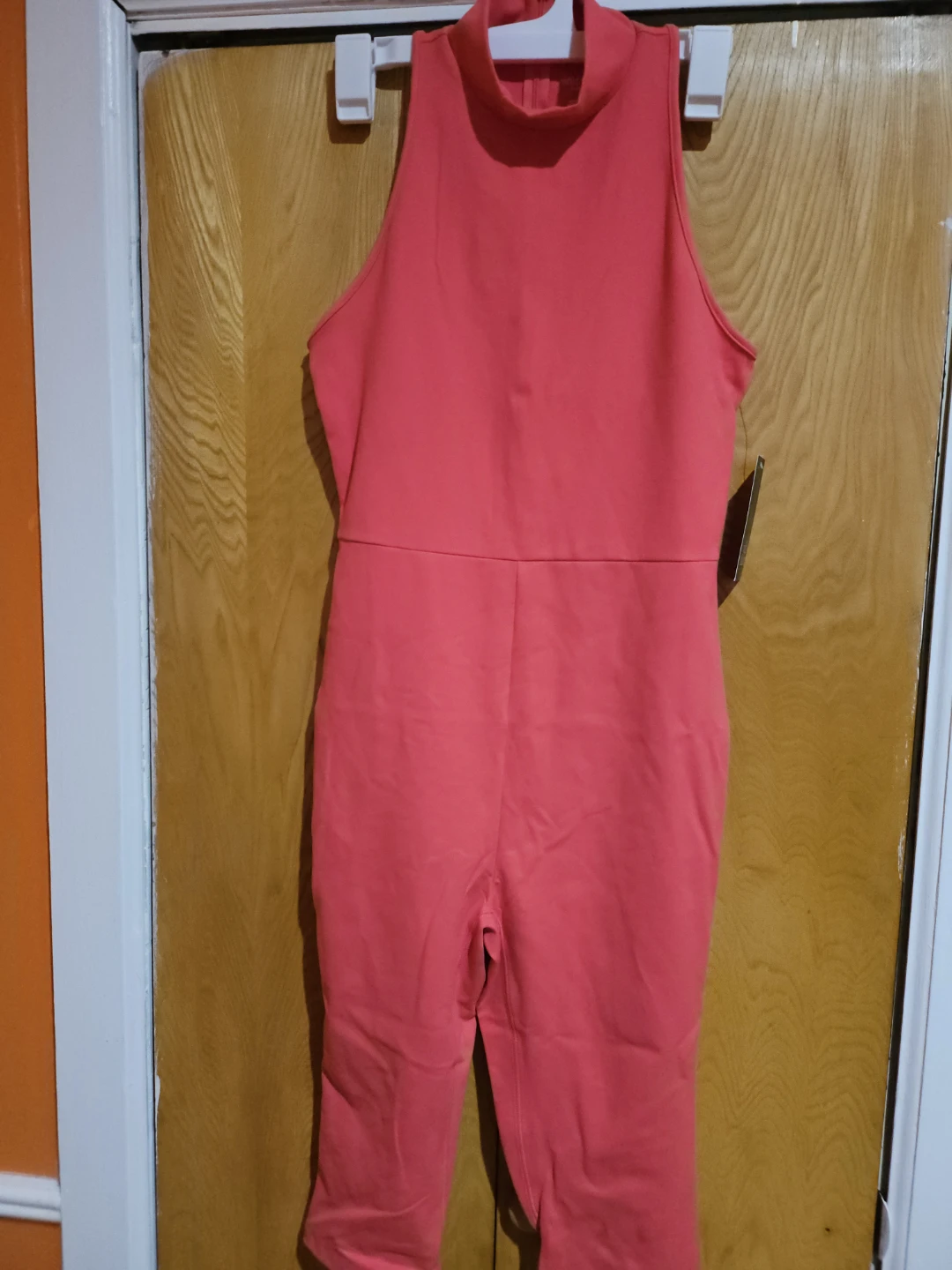 Wild Fable Women's Mock Neck Jumpsuit - Pink - Size M