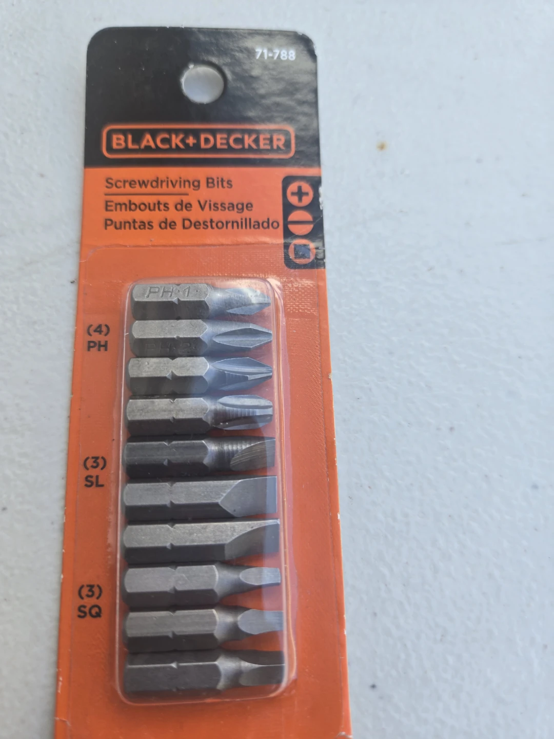 BLACK+DECKER Screwdriving Bit Set - 10 Pcs - photo 3