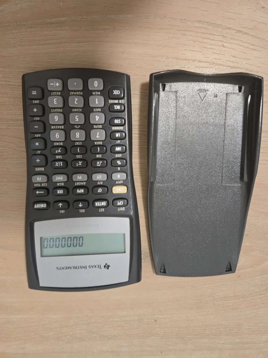 Texas Instruments PV/FV Calculator with Cover