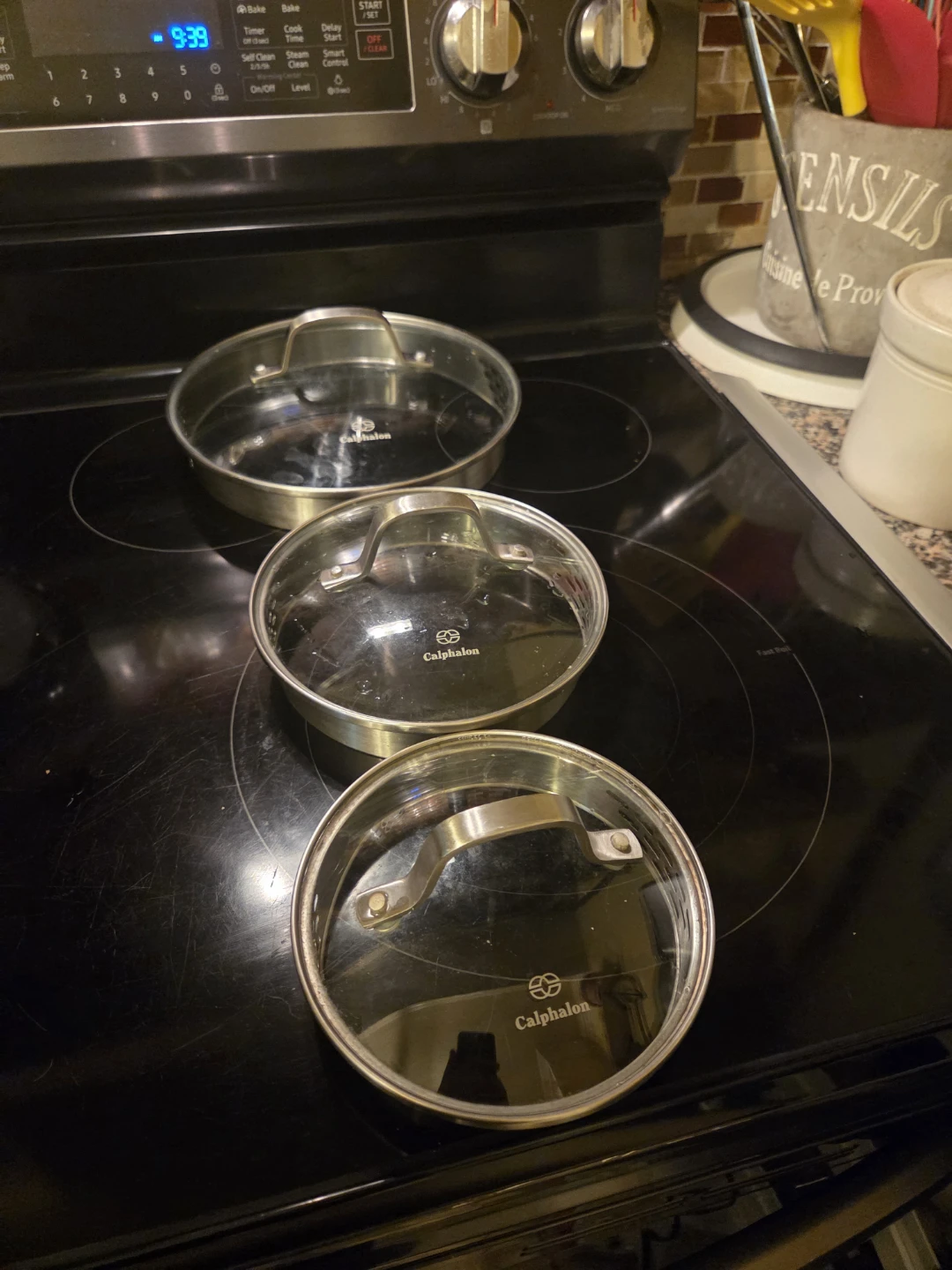 Calphalon Glass Pot Lids Set