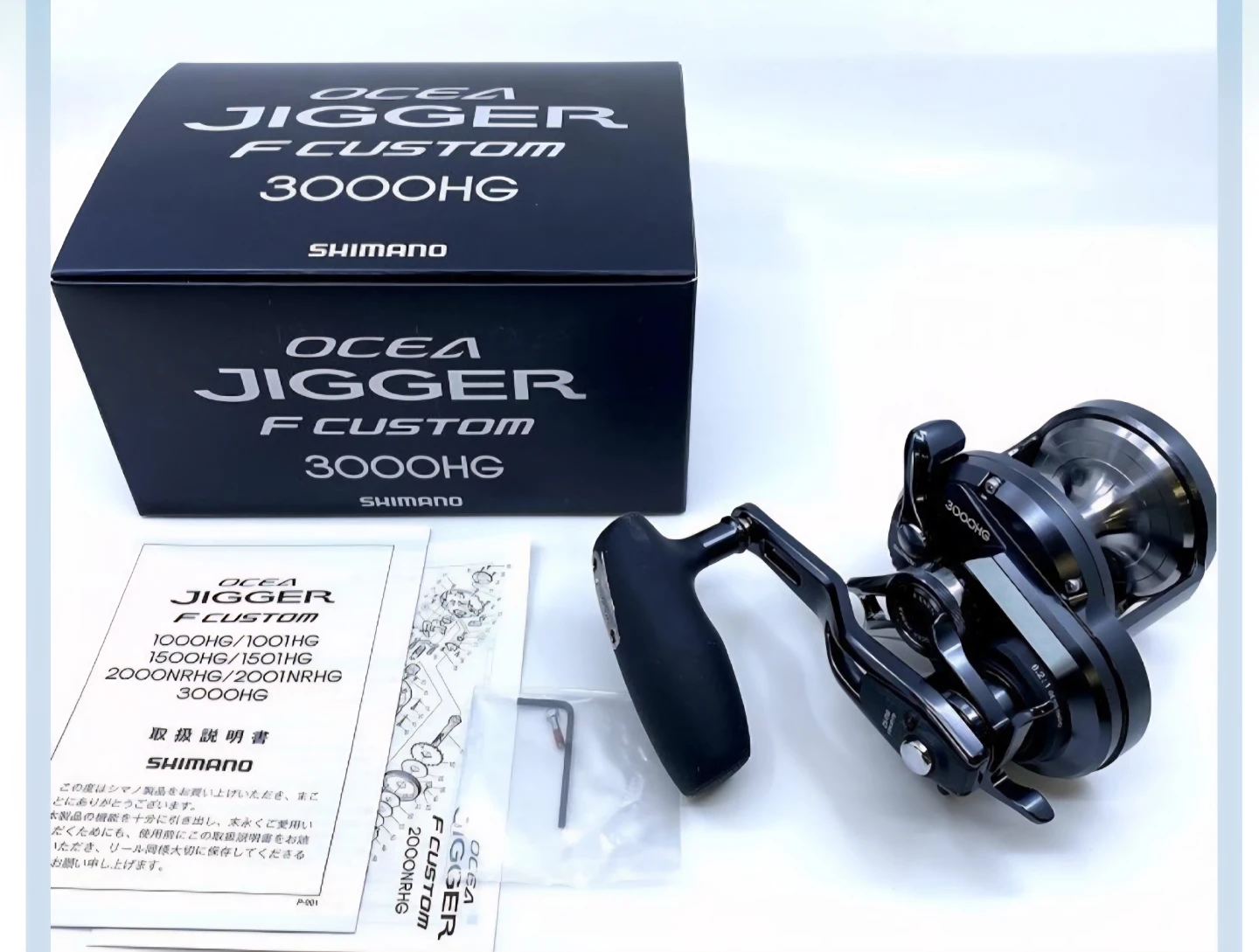 Shimano OCEA JIGGER 1500HG F CUSTOM Fishing Reel - photo 3