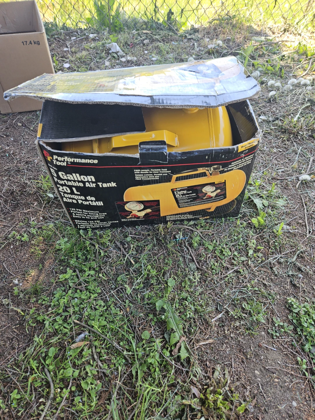 Performance Tool 5 Gallon Portable Air Tank - photo 2