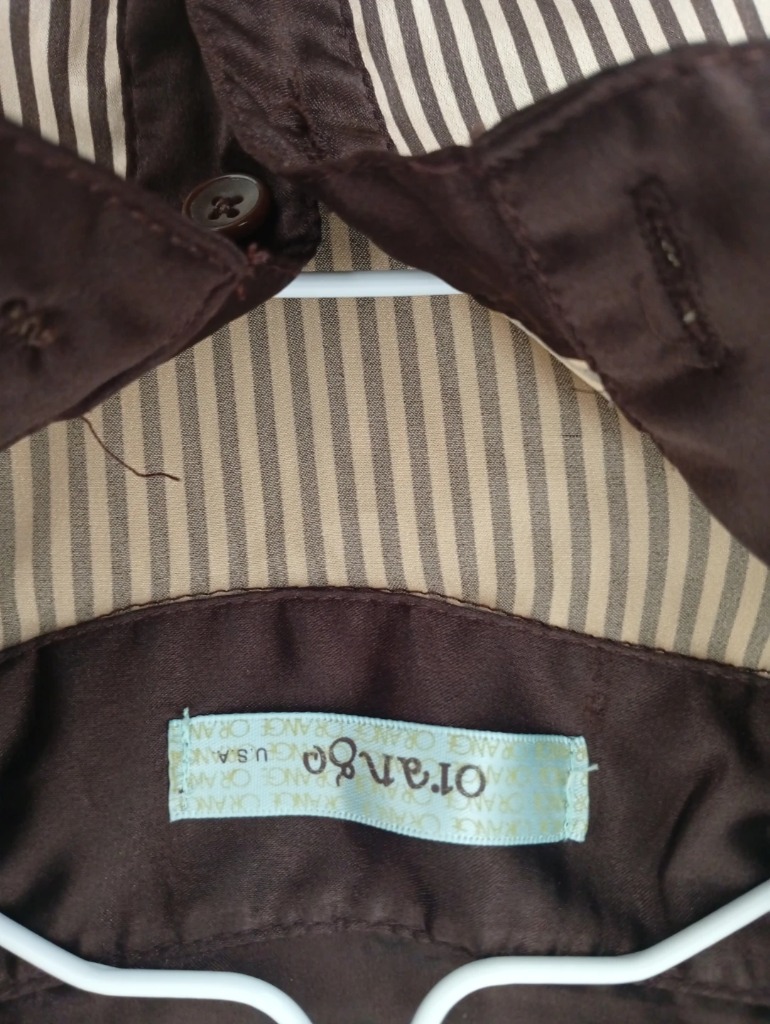 Striped button-up shirt - photo 2