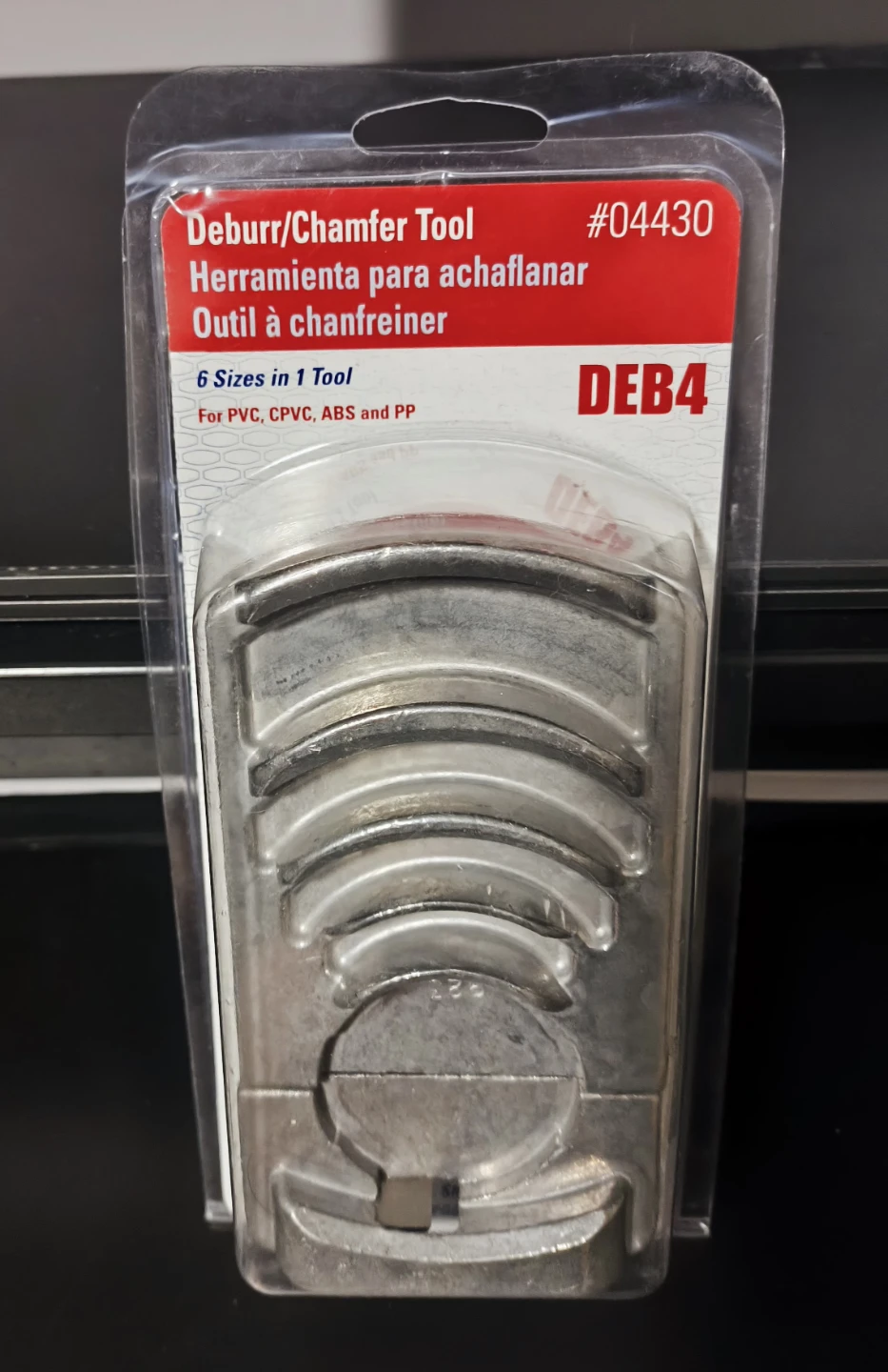 (Reed) Deburr/Chamfer Tool DEB4 6 Sizes in 1