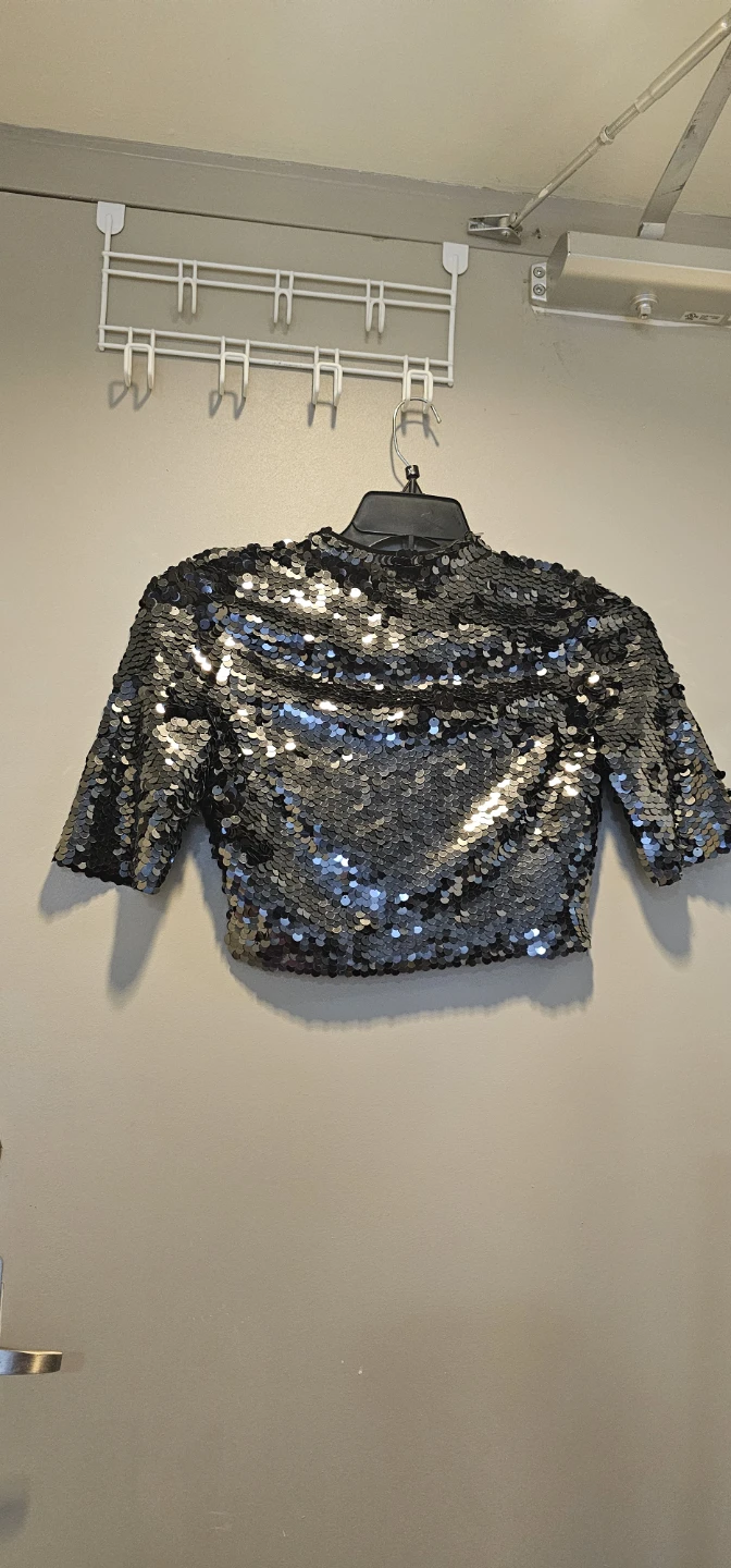 MARCIANO Sequin Cropped Bolero Jacket - photo 3